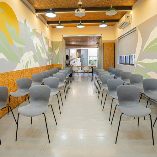 Formato auditório (40 pessoas)